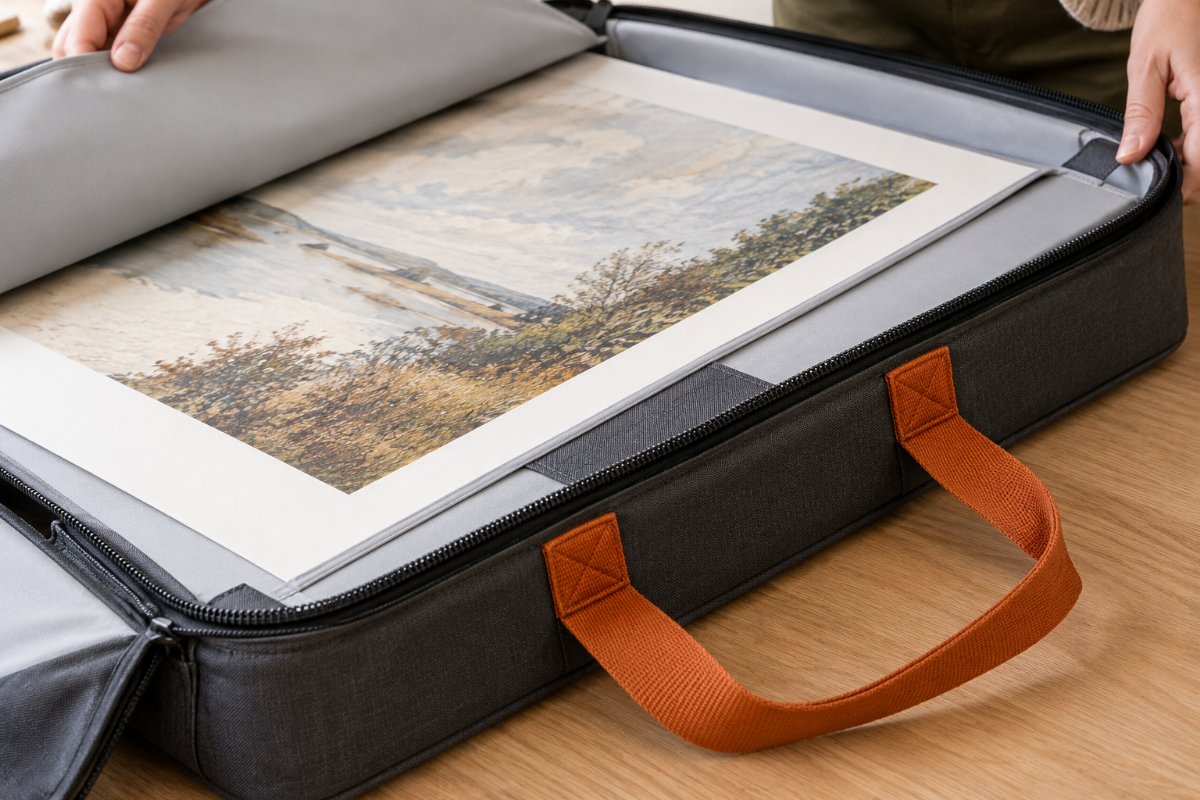 Art Portfolios: Support and Carrying