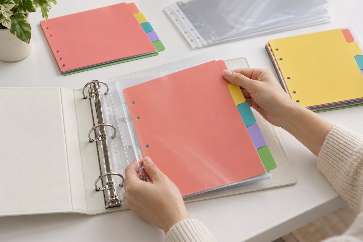Binder Accessories: Construction and assembly