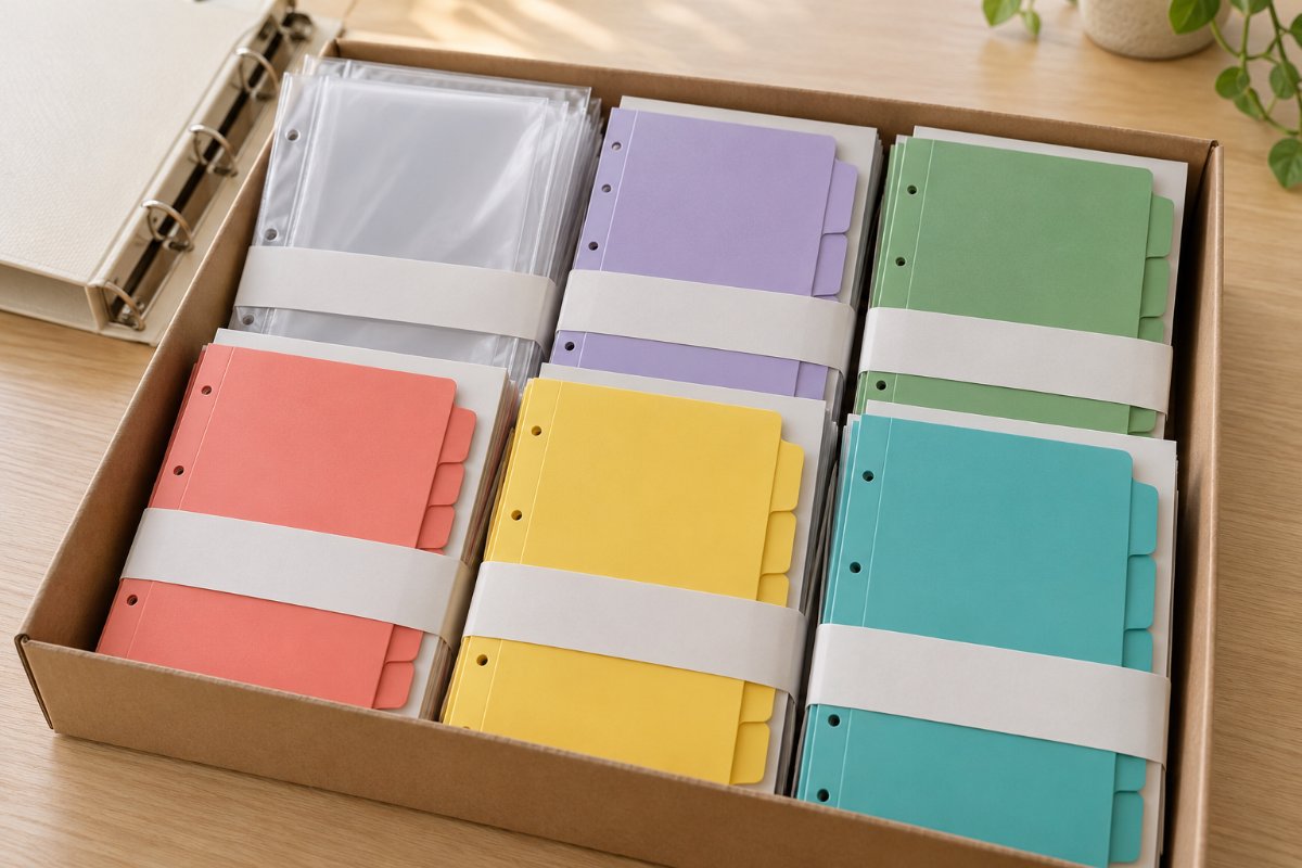 Binder Accessories: Protection and packing