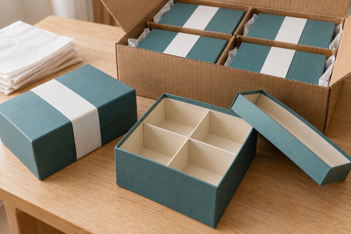 Desk Storage Boxes: Protection and packing
