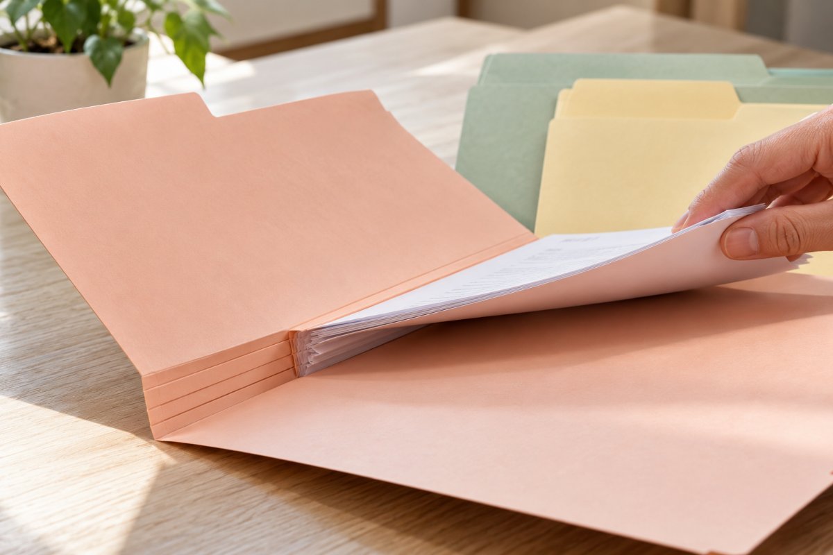 Filing Folders: Capacity and Fasteners