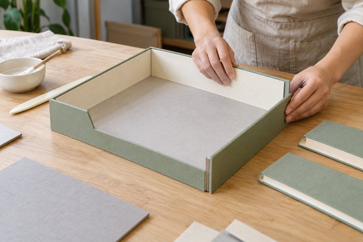 Letter Trays: Construction and assembly
