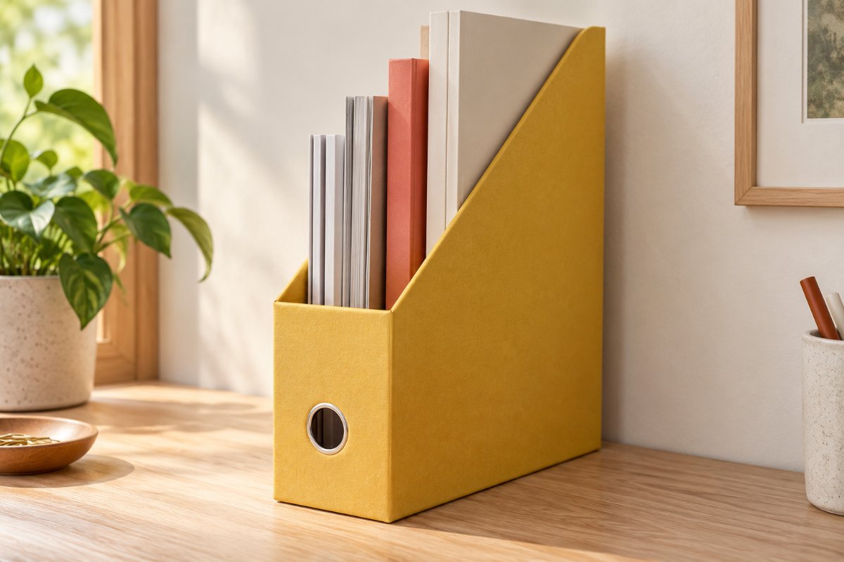 Magazine Files: Upright Storage