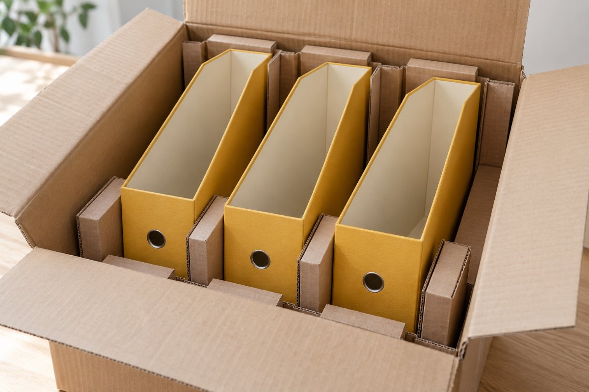 Magazine Files: Protection and packing