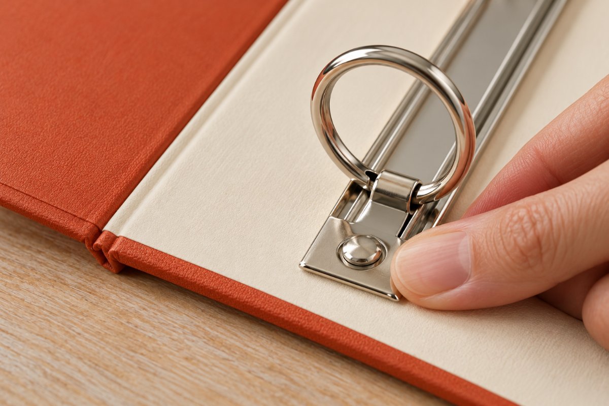 O-Ring Binders: Construction and assembly