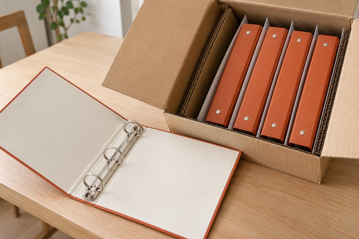 O-Ring Binders: Protection and packing