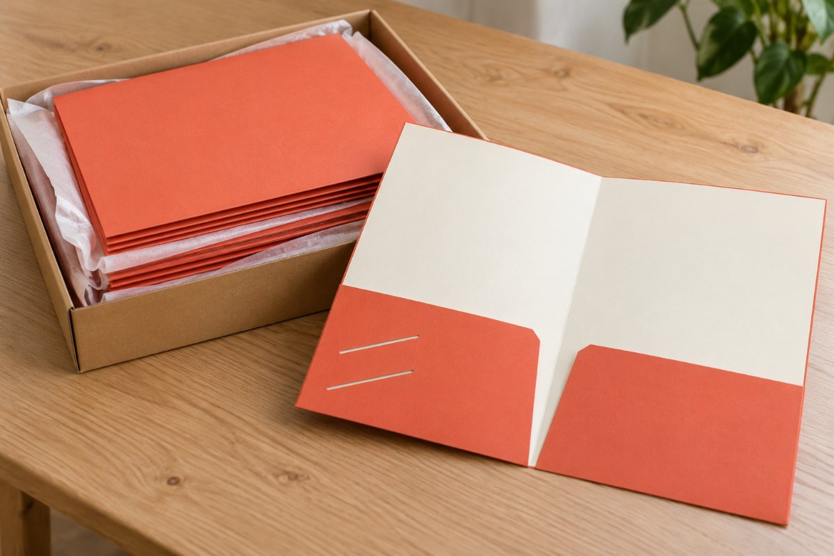Pocket & Presentation Folders: Protection and packing