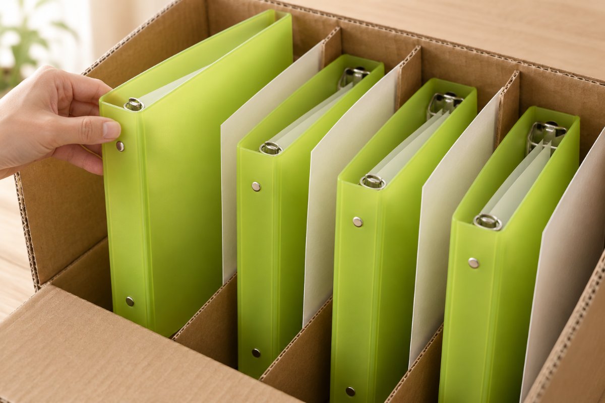 Poly Binders: Protection and packing