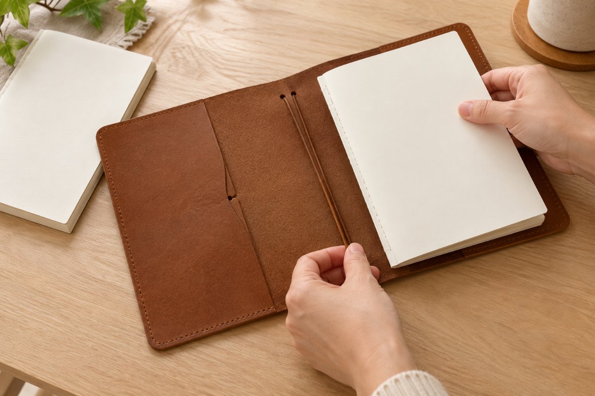 Refillable Notebooks: Construction and assembly