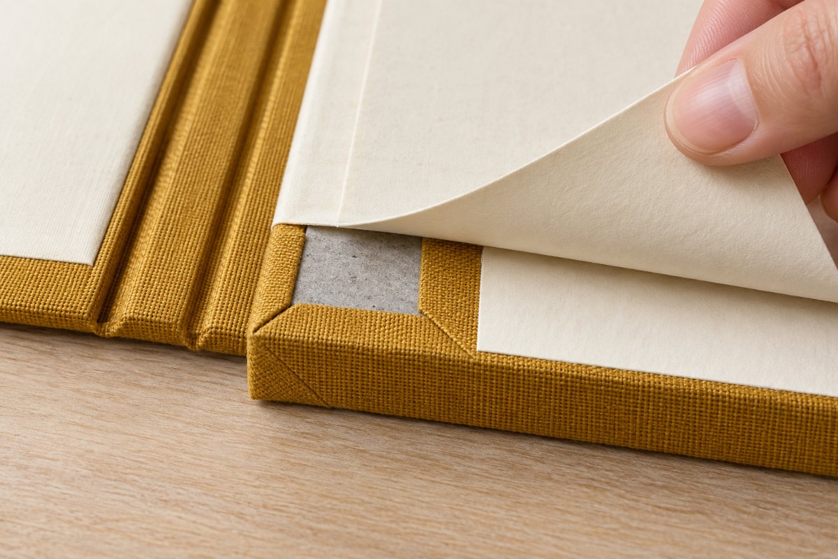 Turned-Edge Binders: Wrapped Board