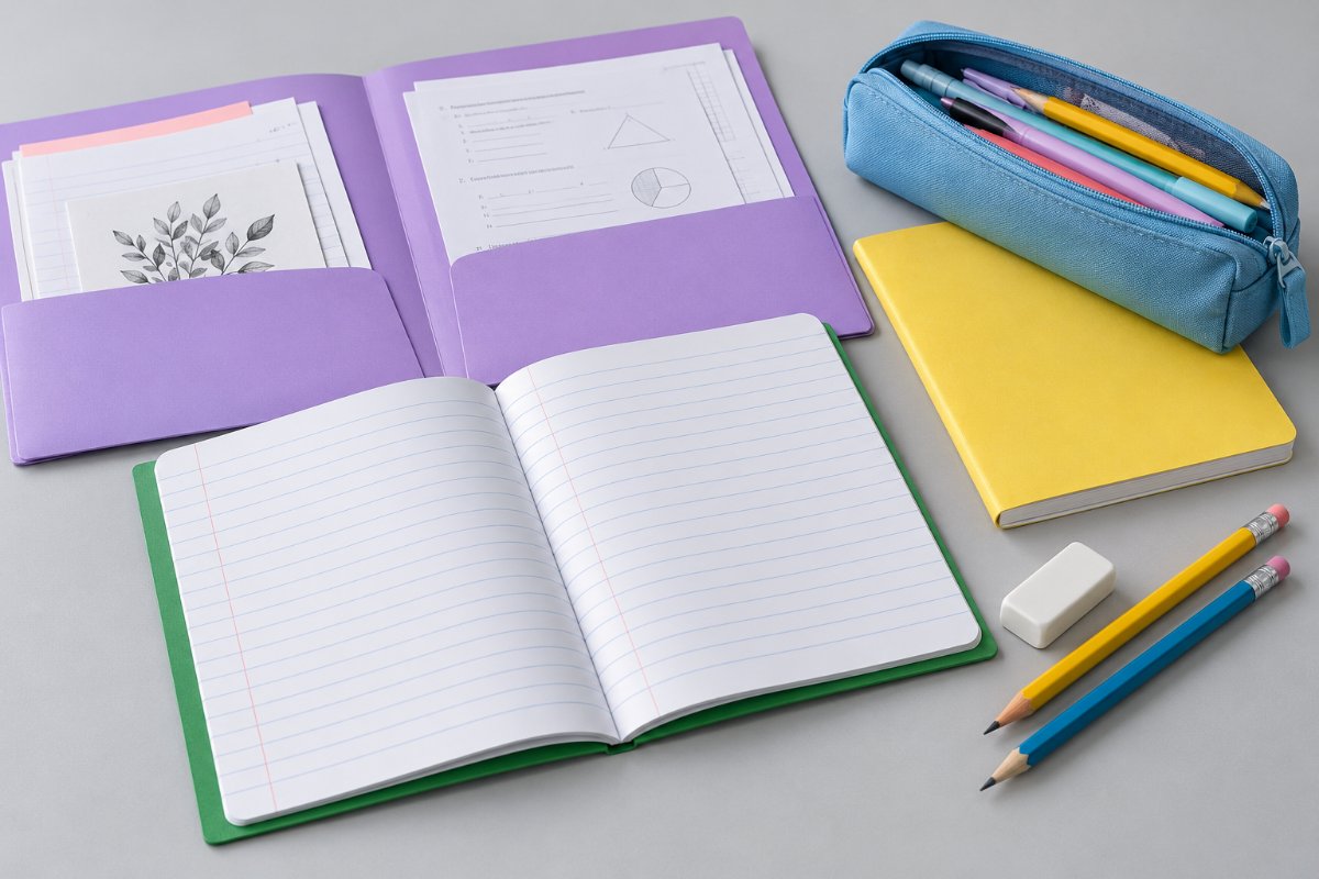 School & Education Stationery — range and construction overview
