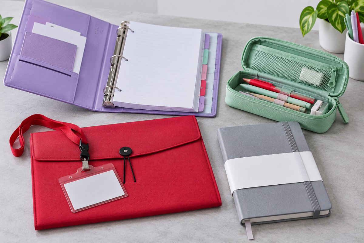Stationery by Application — range and construction overview