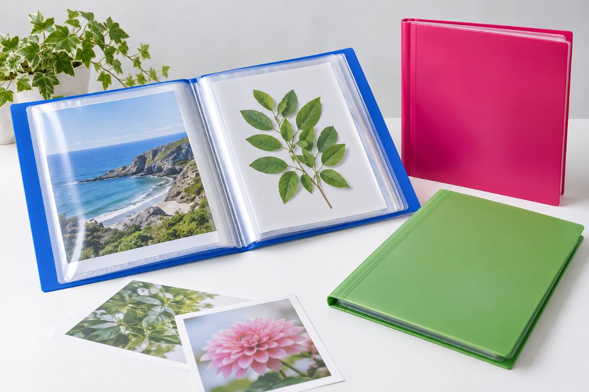 Custom Display Books — range and construction overview
