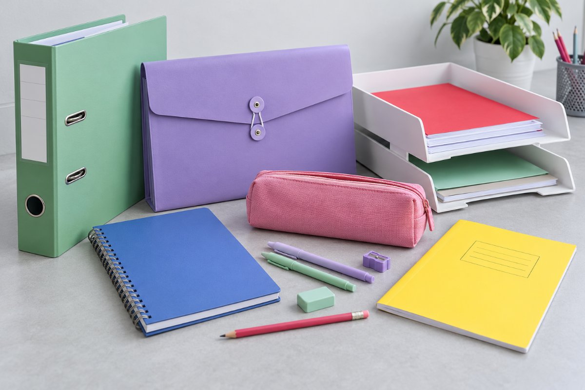 Custom Stationery Products — range and construction overview