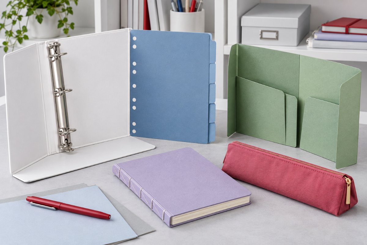 Stationery Sourcing Glossary — range and construction overview