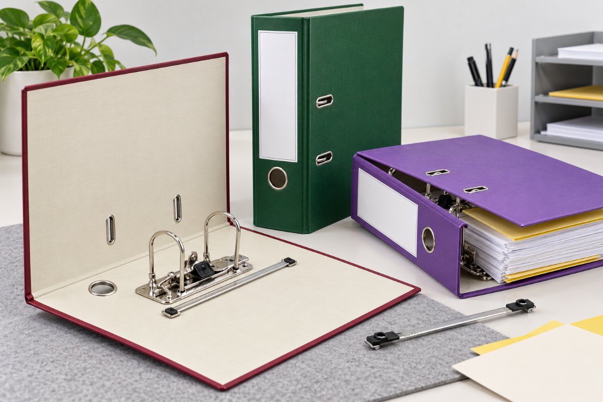 Custom Lever Arch Files — range and construction overview