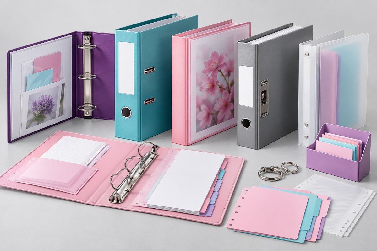 Custom Ring Binders — range and construction overview