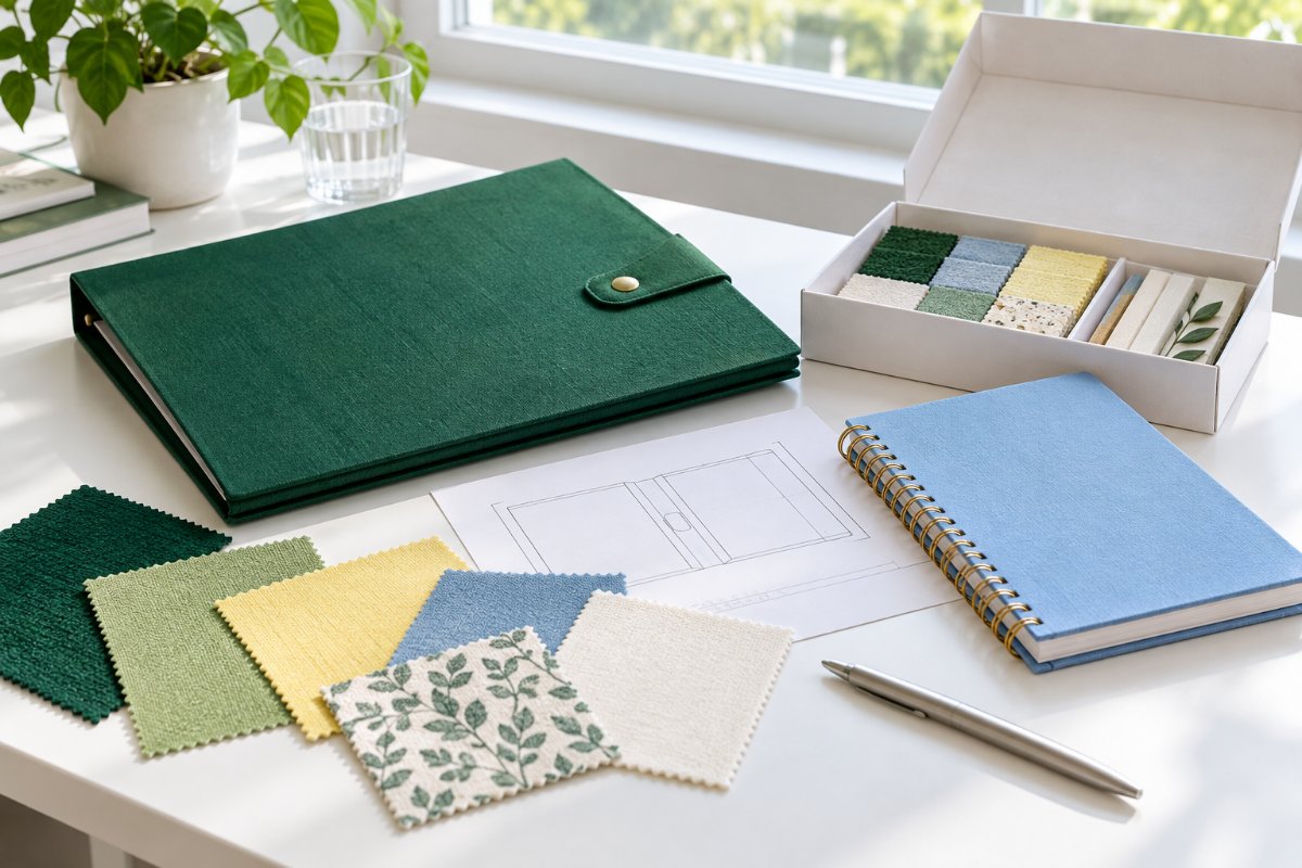 How to Order Custom Stationery — range and construction overview