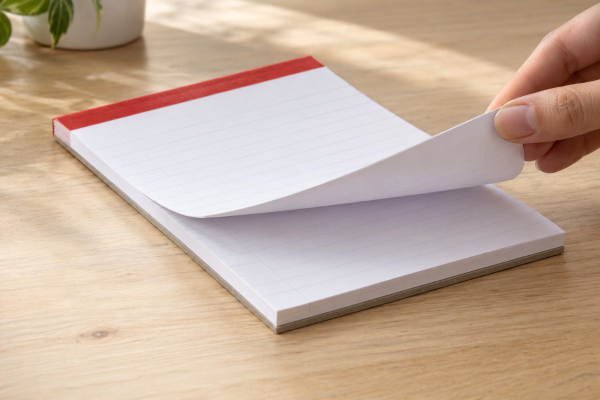 Writing Pads: Writing Surface