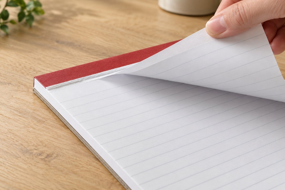 Writing Pads: Sheet Release