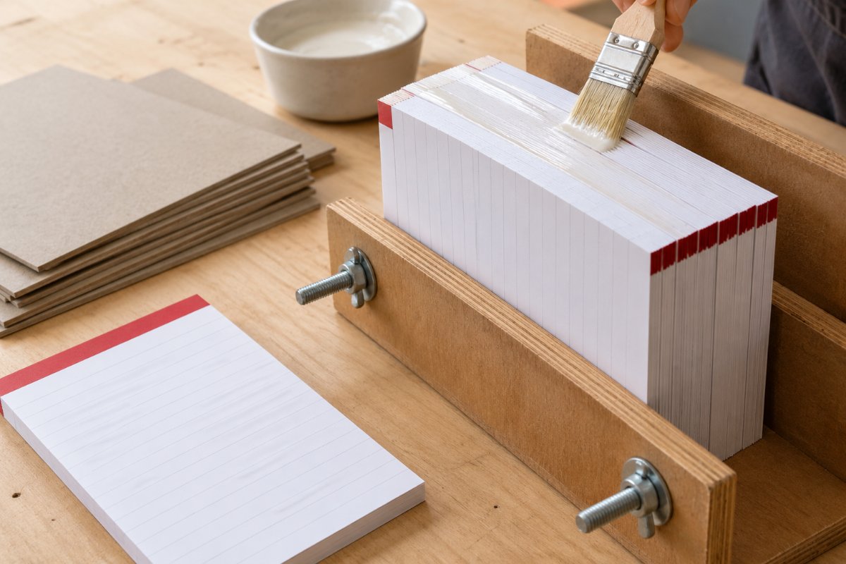 Writing Pads: Construction and assembly